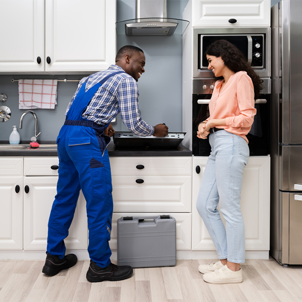 what kind of warranty do you offer on your cooktop repair services in Arlington